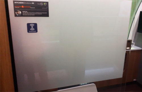 Inteligentna folia Warszawa - w pociągu wyłączona